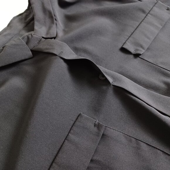 Joan Vass NY Long Sleeve Button Down Blouse - Picture 4 of 16